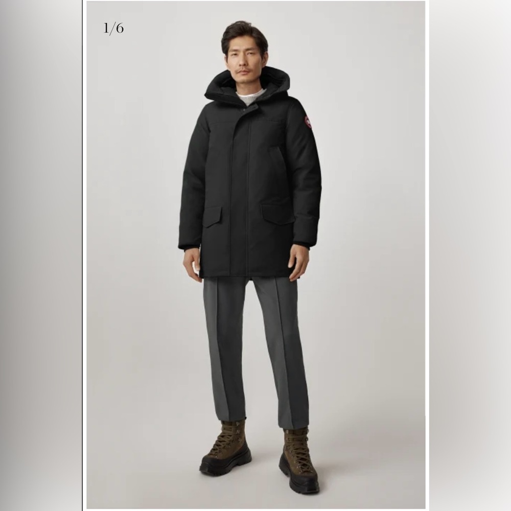 Canada Goose Black Langford Parka - Size M